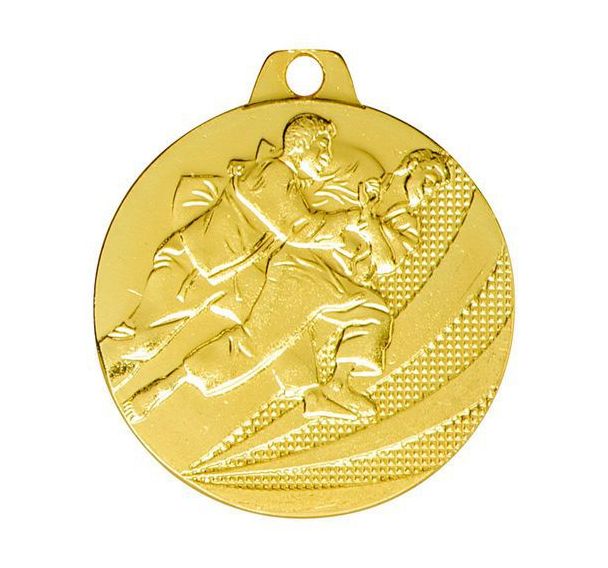 Médaille - judo - or - 40 mm
