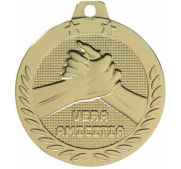 Médaille amitié or - 40mm
