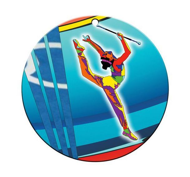 Médaille céramique - GR - 70mm