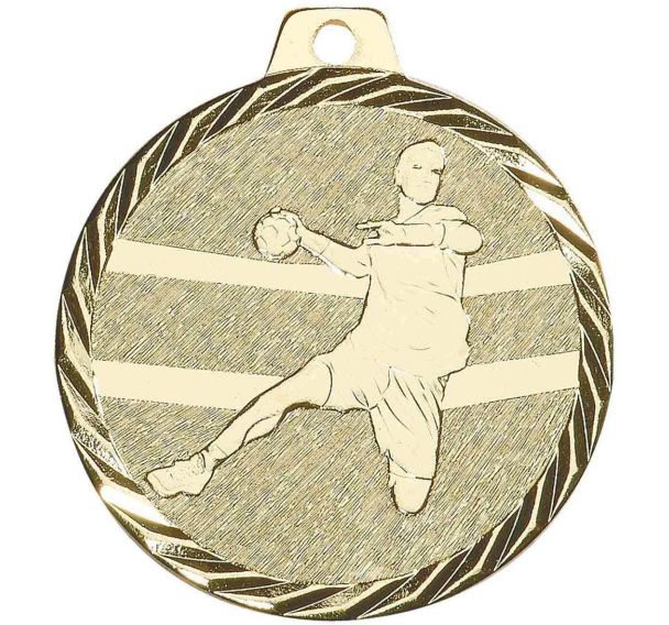 Médaille volley or - 50mm