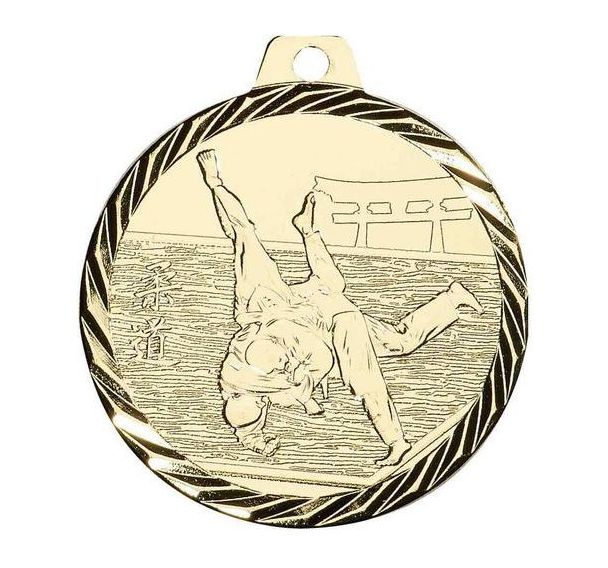 Médaille judo 50mm