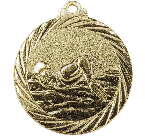 Médaille promotion natation