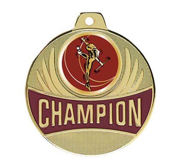 Médaille twirling - champion - 50mm