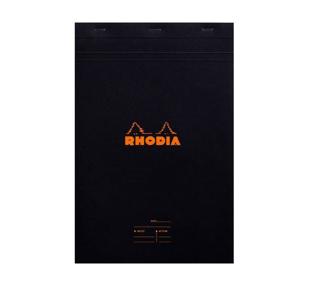 Meeting Pad - bloc noir N 19 A4+ pré-imprimés détachables