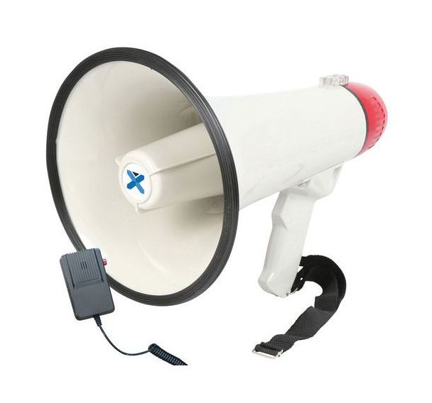 Mégaphone 40 W Record Sirène Micro - MEG040