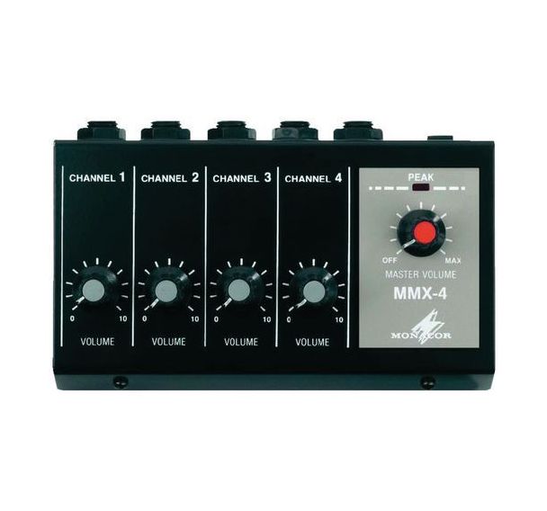 Mélangeur Microphone MONACOR MMX-4