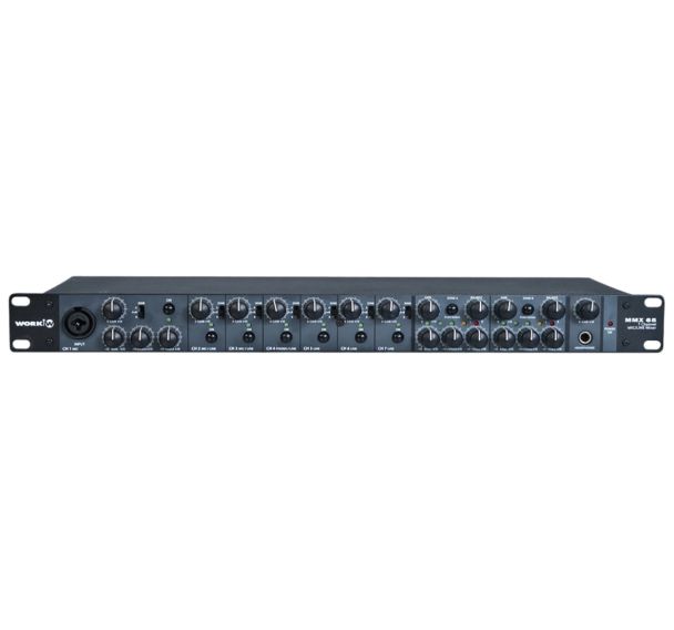 Mélangeur audio MMX 65, 7 entrées vers 2 zones - Work