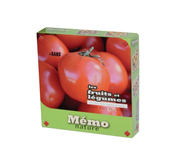Mémo nature fruits et légumes