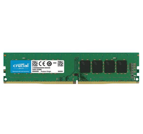 Mémoire RAM Crucial DIMM DDR4 16Go 3200 Mhz non ECC - Micron