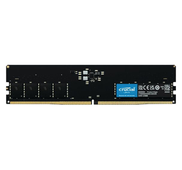 Mémoire RAM Crucial DIMM DDR5 64Go 2800 Mhz on-die ECC - Micron