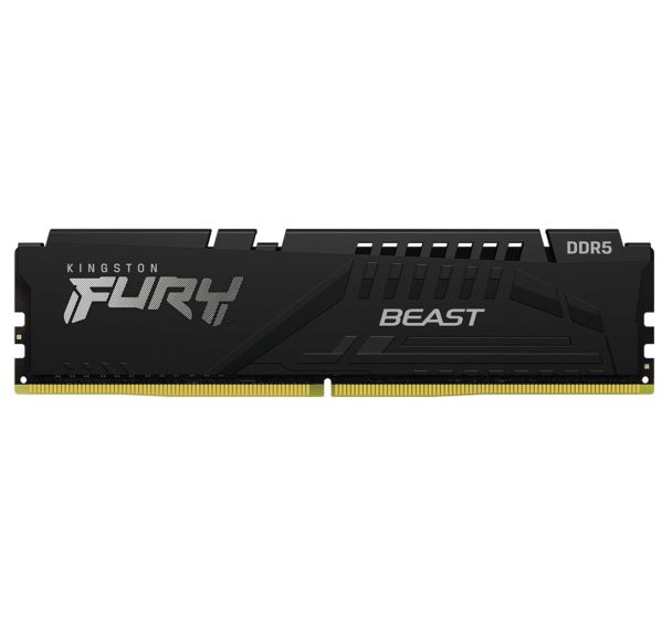 Mémoire RAM FURY Beast DIMM DDR5 2x32Go CL40 on-die ECC - Kingston