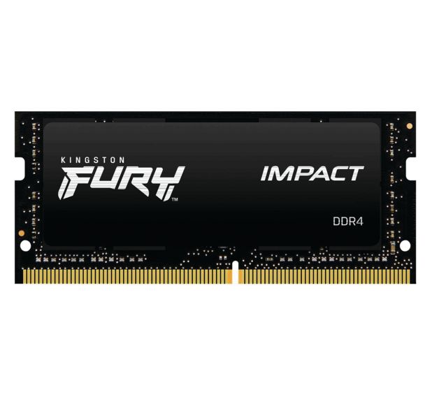 Mémoire RAM FURY Impact SoDIMM DDR4 16Go 3200Mhz non ECC - Kingston