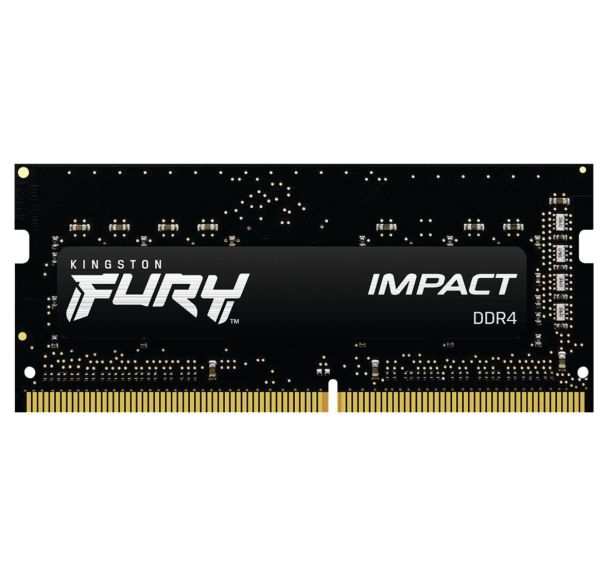 Mémoire RAM FURY Impact SoDIMM DDR4 8Go 3200Mhz non ECC - Kingston