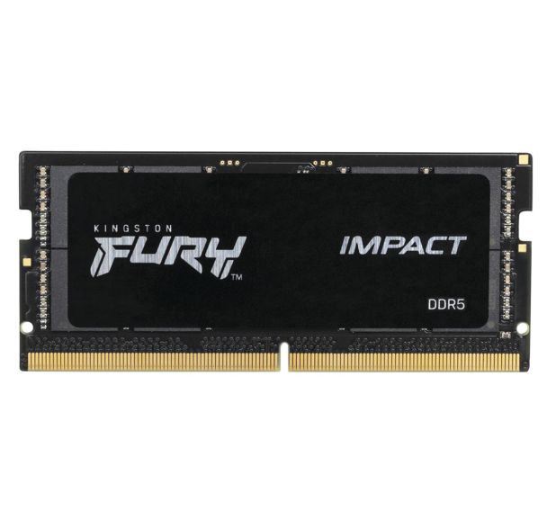 Mémoire RAM FURY Impact SoDIMM DDR5 16Go 4800MHz on-die ECC - Kingston