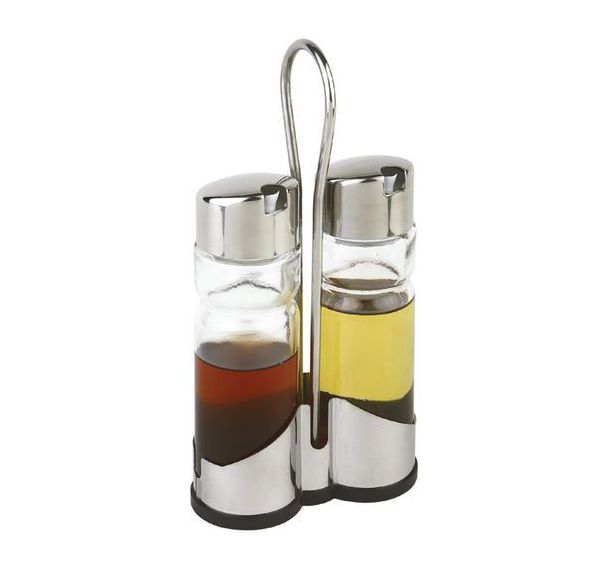 Ménagère deux pièces huile et vinaigre Luxus