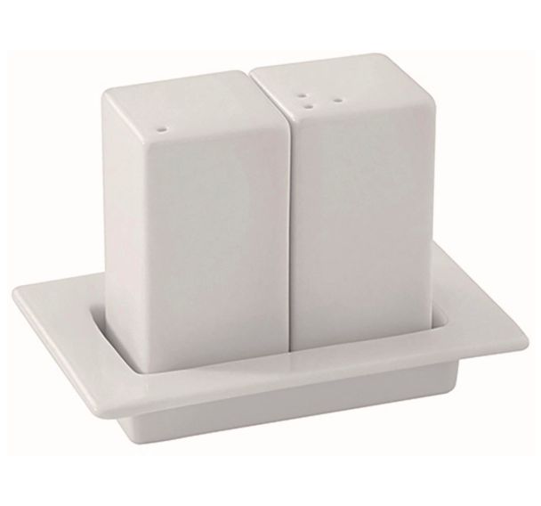 Menagere sel/poivre 10,8x7,2x2 cm blanc - Revol