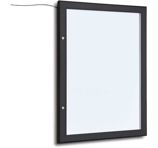 Menu vitrine verrouillable LED pour adaptateur
