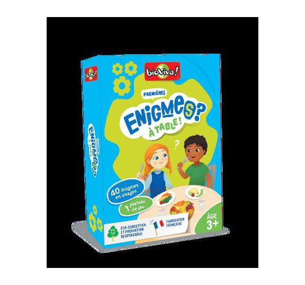 Mes premières énigmes - à table!