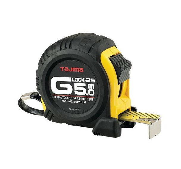 Mesure G Lock Tajima®, boîtier élastomère 10m x 25 mm
