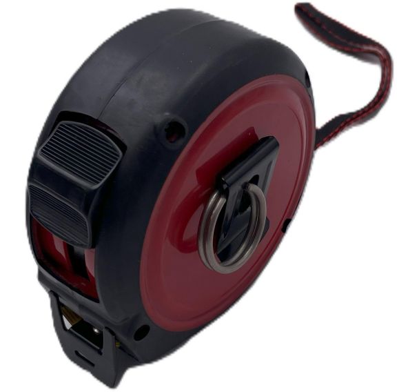 Mesure bi-matiere 8m x 25 mm avec clip inox FME