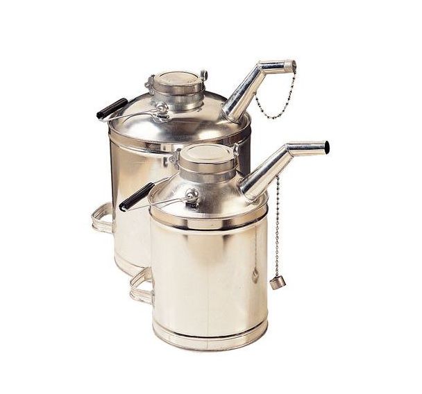 Mesure en fer blanc - Bec d'écoulement coudé