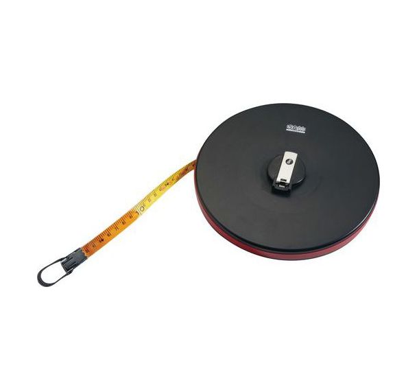 Mesure longue ruban fibre de verre revêtu PVC 50 m