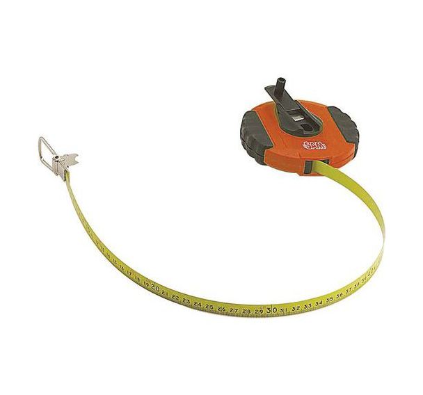 Mesures longues ruban fibre de verre boîtier bi-matière