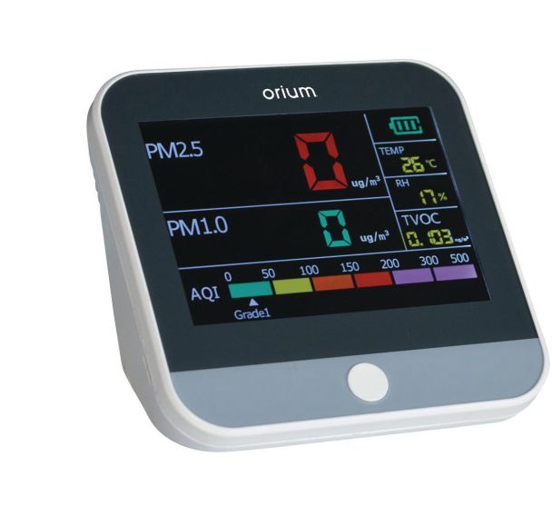Mesureur qualité air intérieur COV et particules fines Quaelis 24 - Orium