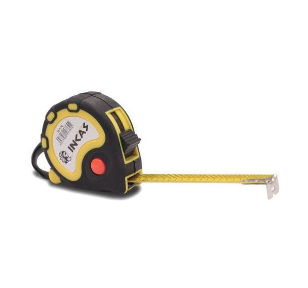 Mètre ruban avec double blocage manuel 3 m x 19 mm