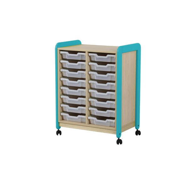 Meuble 2 colonnes 16 casiers Lili