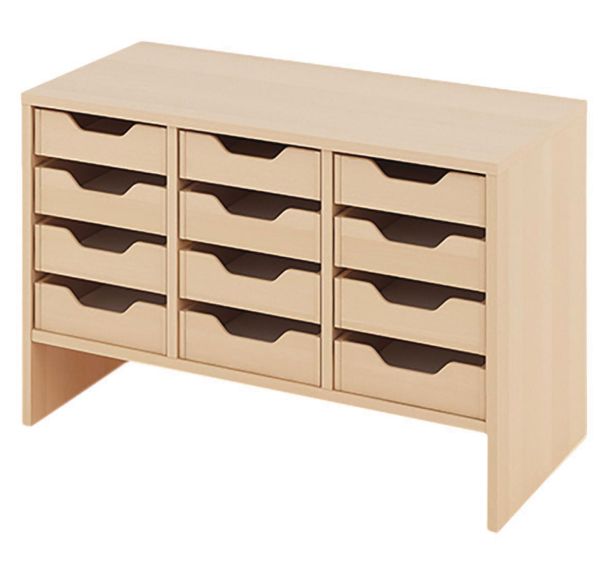 Meuble Basik 12 à 36 tiroirs carton