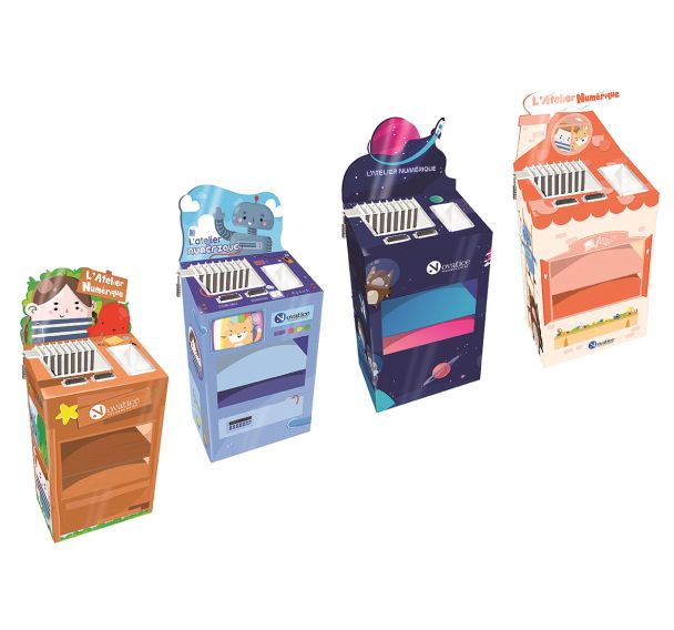 Meuble Classe mobile fond de classe - Novatice