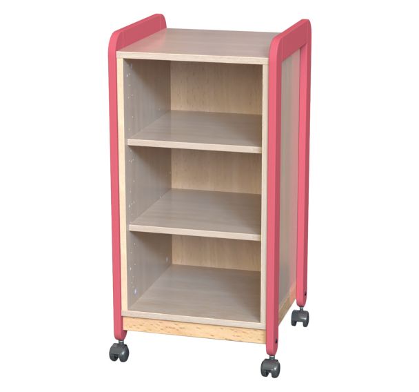 Meuble Lili 1 colonne 3 niches + roulettes