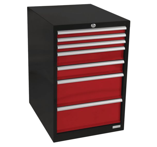 Meuble à 7 tiroirs non-aménageables ht 1000 mm Anjou Tolerie