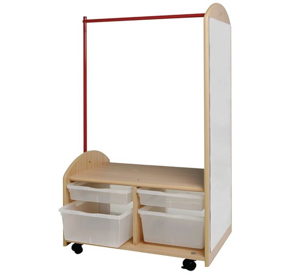 Meuble à déguisements compact