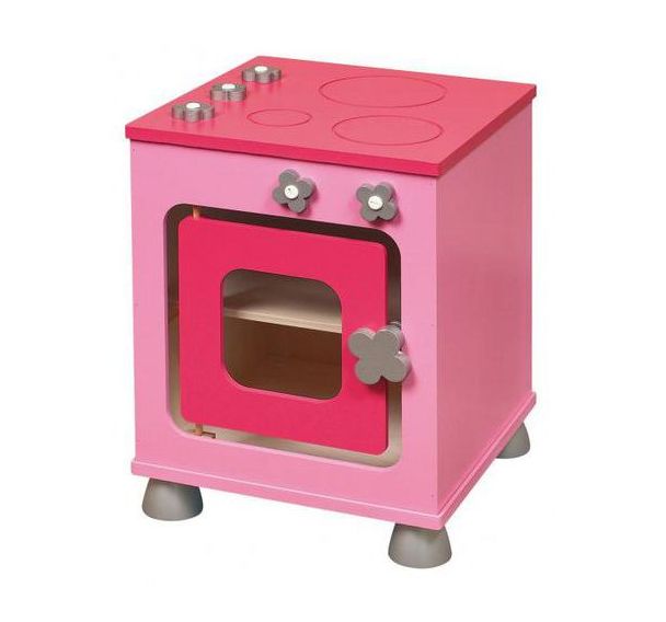 Meuble cuisson 3 plaques, four. dim. 39x39x47 cm