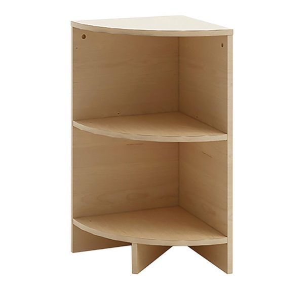 Meuble d'angle extérieur 1 étagère bouleau