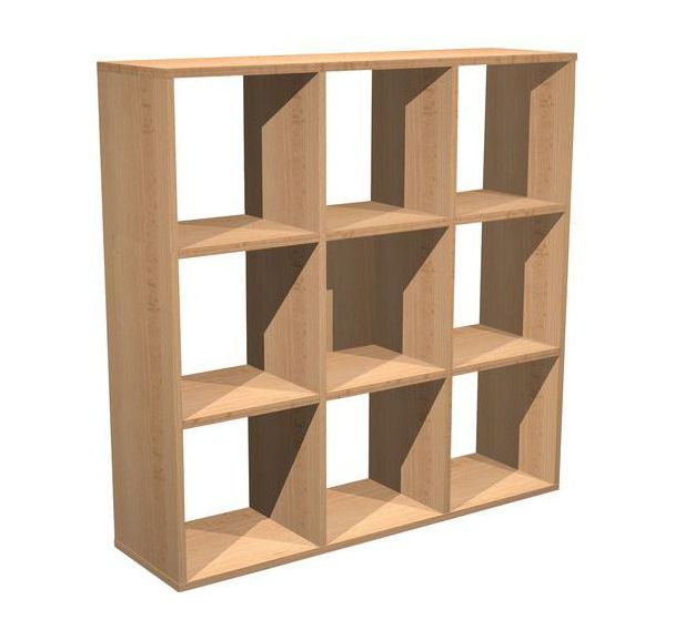 Meuble de rangement 3/6/9 cases Maxicube - Hêtre - Artarredi