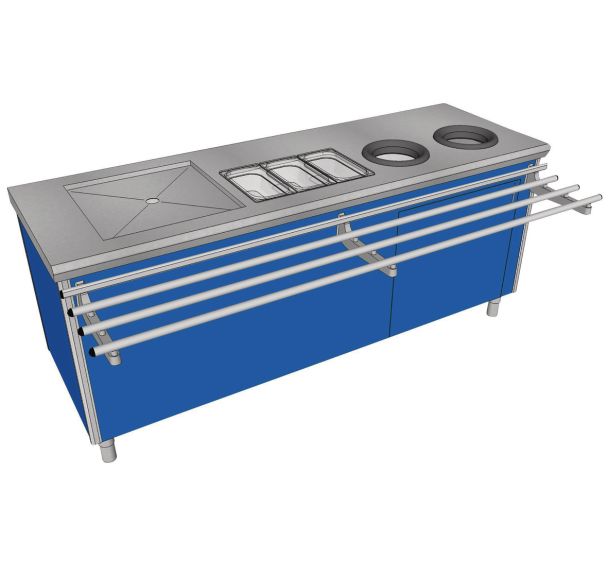 Meuble de tri adultes Tournus Equipement