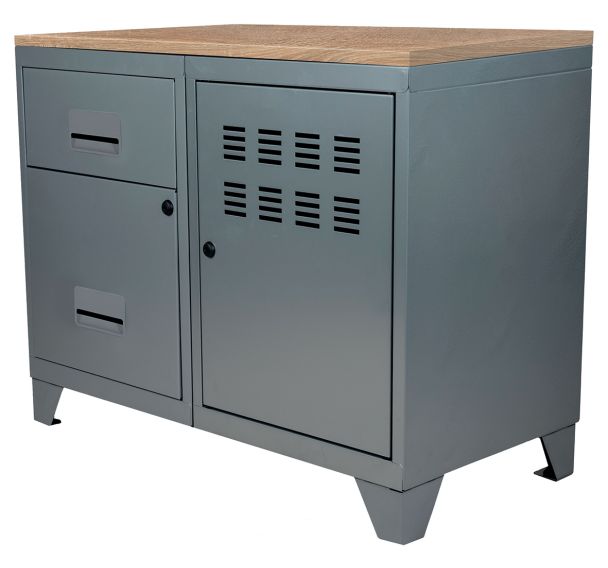 Meuble mixte avec top de finition Industrie Pierre Henry