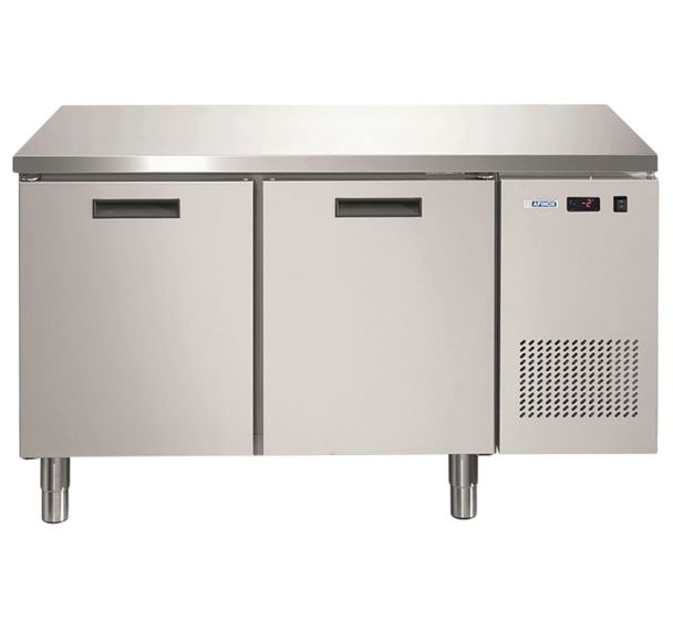 Meuble refrigéré 2 portes 600x400 positif avec dosseret