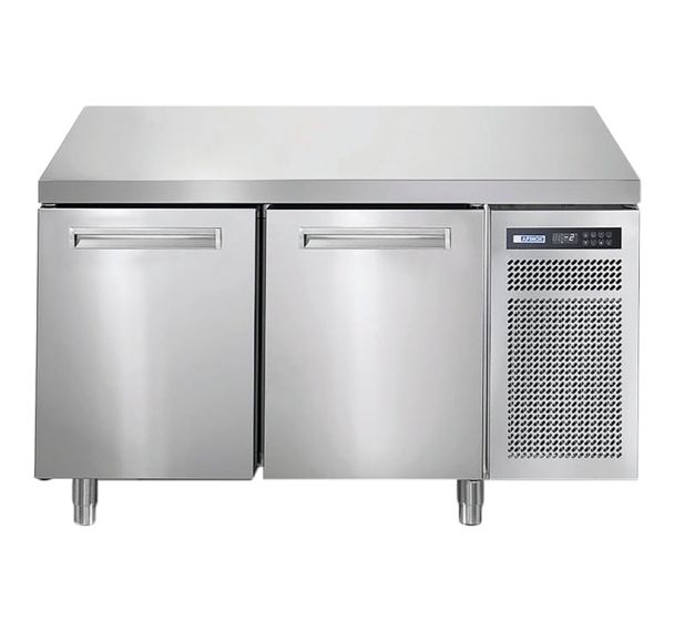 Meuble réfrigéré 600x400 négatif, 2 portes, groupe logé SPRING+SPR+ 802 BTS