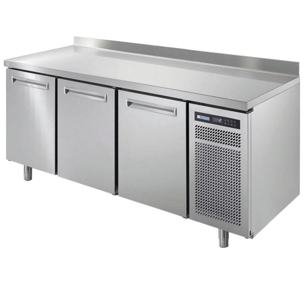 Meuble réfrigéré 600x400 positif, 3 portes, groupe logé SPRING+- SPR+803TNA/1