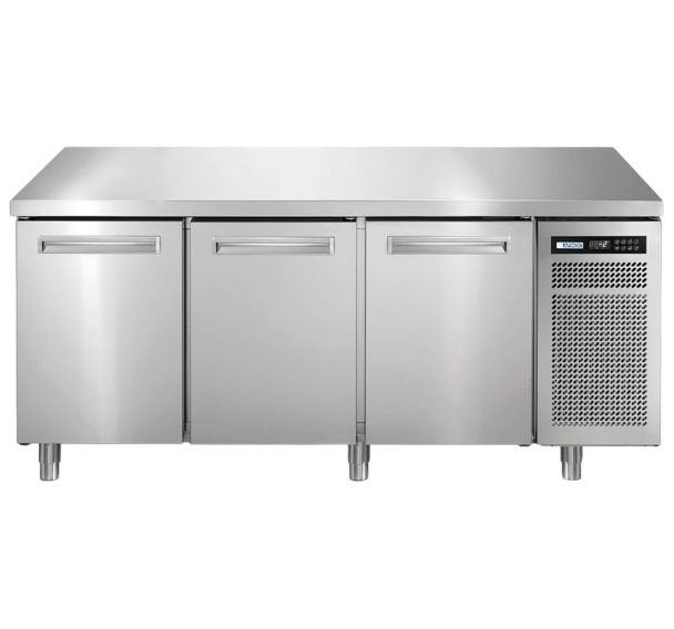 Meuble réfrigéré 600x400 positif, 3 portes, groupe logé SPRING+- SPR+803TNS/1