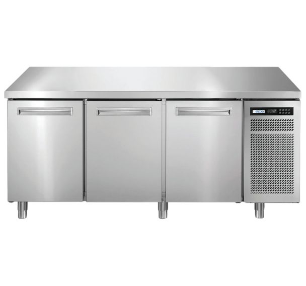 Meuble réfrigéré 600x400 positif, 3 portes, groupe logé SPRING+- SPR+803TN/1