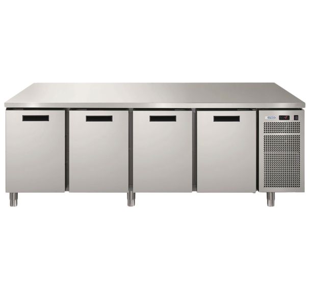 Meuble réfrigéré GN1/1 négatif, 4 portes, groupe logé LINEAR- LIN+704BTS/1