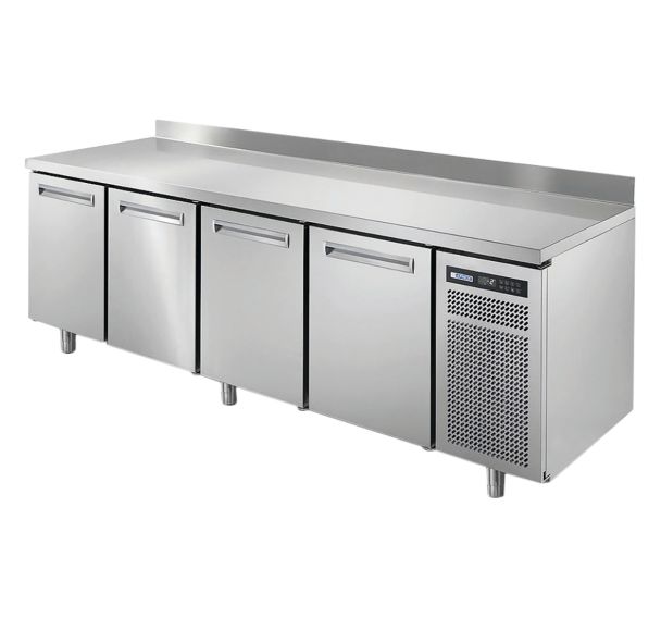 Meuble réfrigéré GN1/1 négatif, 4 portes, groupe logé SPRING+SPR+ 704 BT
