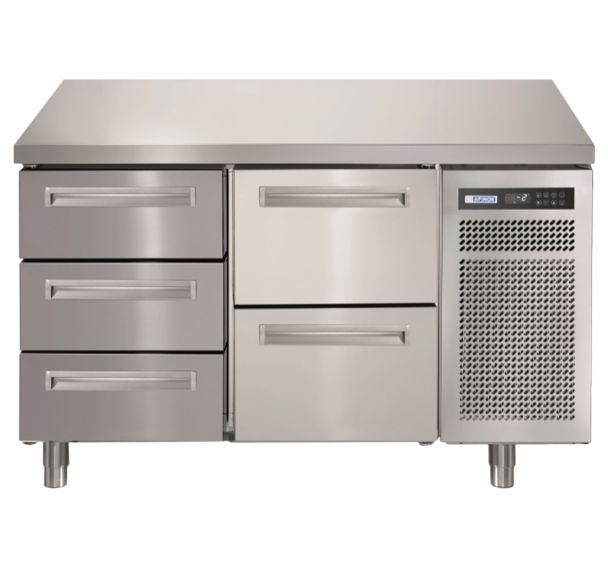 Meuble réfrigéré GN1/1 positif, 2 portes, groupe logé SPRING+- SPR+702TNA/T7/T1