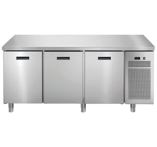 Meuble réfrigéré GN1/1 positif, 3 portes, groupe logé LINEAR- LIN+703TNS/1