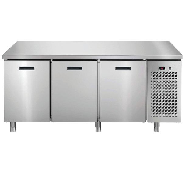 Meuble réfrigéré GN1/1 positif, 3 portes, groupe logé LINEAR- LIN+703TN/1